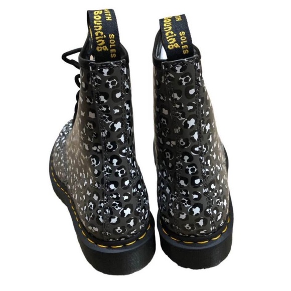 Dr. Martens Leopard Print Boots - Picture 5 of 7